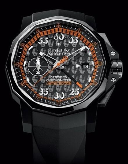 Corum Admirals Cup 44 Chrono Centro Didier Cuche Replica watch 960.801.20/F371 ANDC